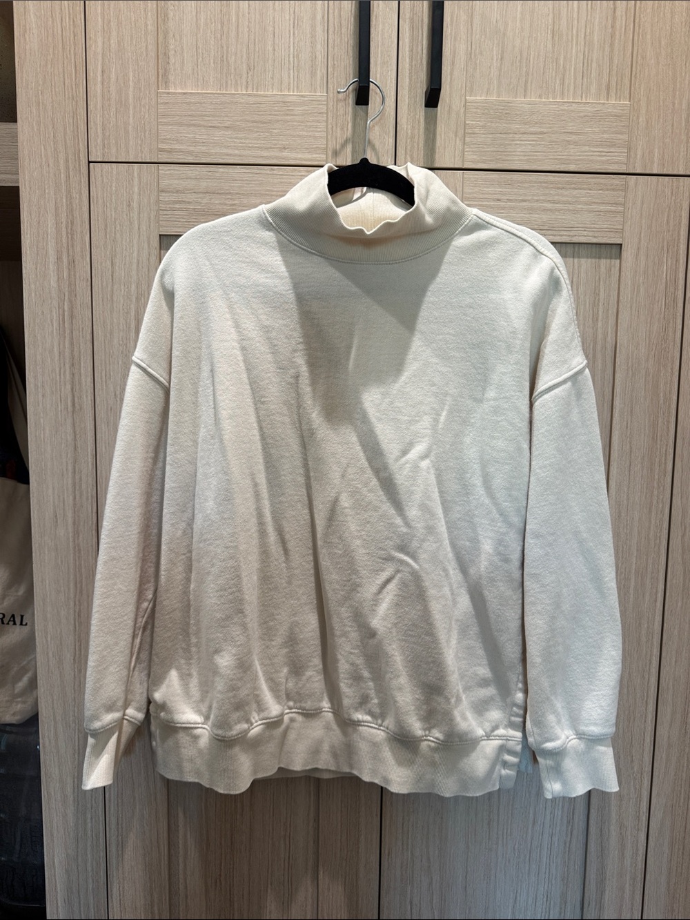 Mock Neck Sweatshirt